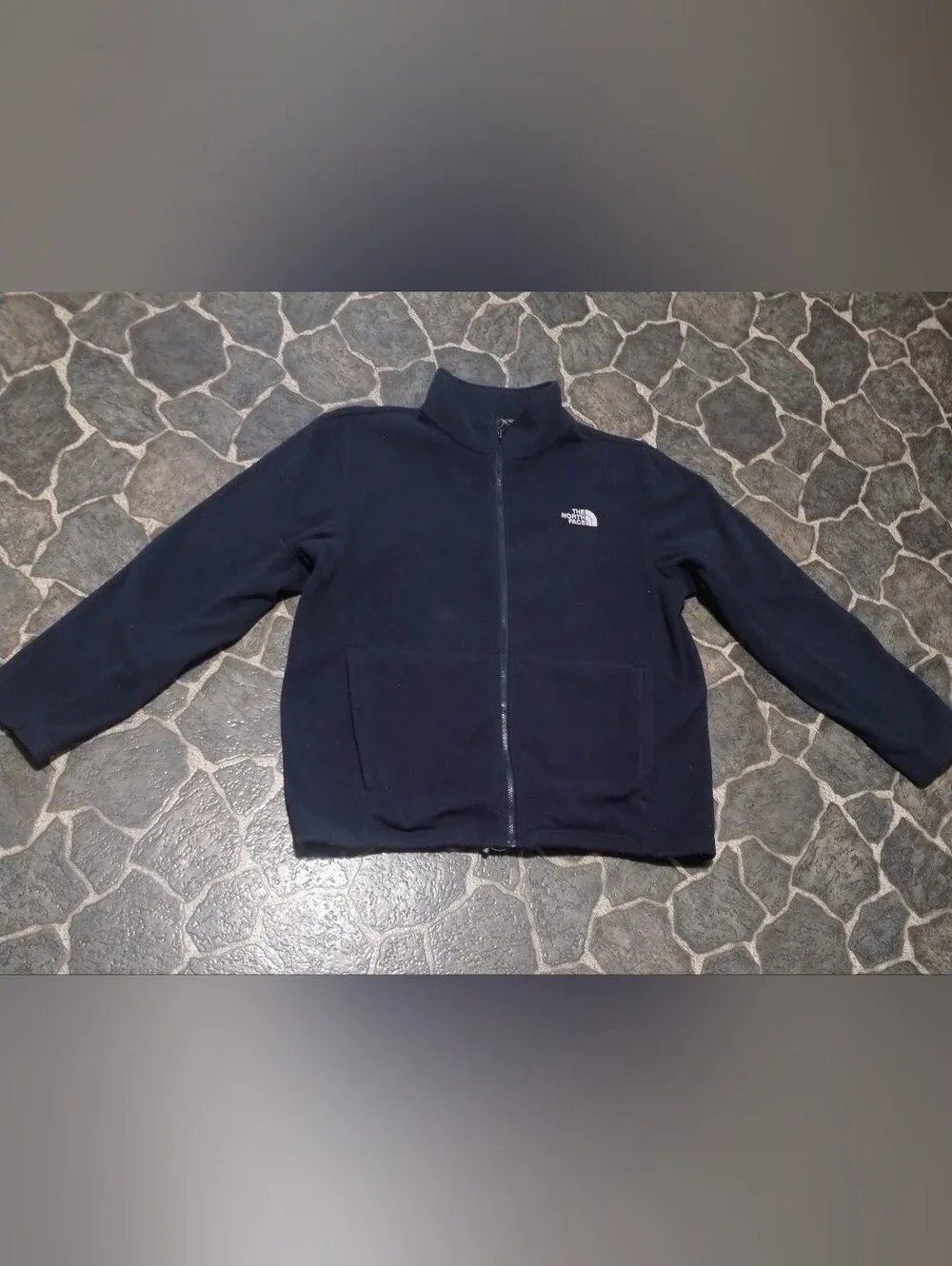 The North Face mens full zip fleece jacket Size XL